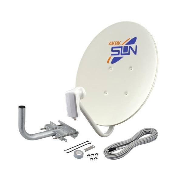 サン電子 CBD-K045-S BS・110度CSアンテナセット 45cm型 新4K8K衛星