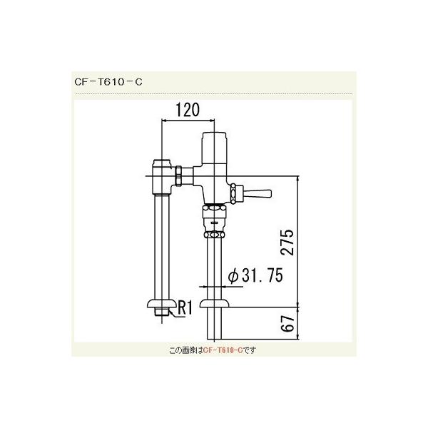 INAX/LIXIL@CF-T610-C@ʗptbVou(ߐ`)(p) ` ʒn 󒍐Yi [§]