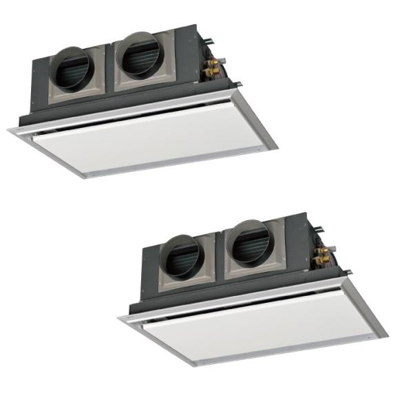 ●三菱重工 業務用エアコン【FDRZ806HP6S】サイレントパネル 天埋カセテリア ツインタイプ P80形 3馬力 三相200V EXCEED HYPER〔JE.F〕 三菱重工 [FDRZ806HP6S サイレントパネル] 業務用エアコン 天埋