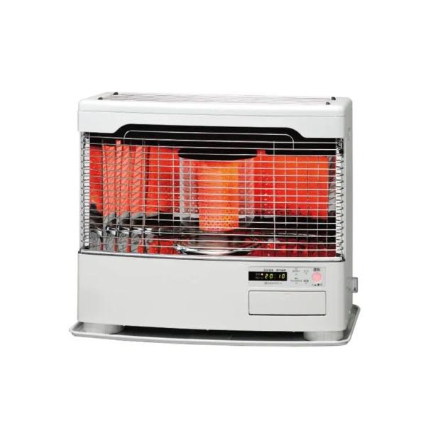 在庫あり　FF式石油ストーブ トヨトミ 大型 FR-7024-W ホワイト 木造18畳/鉄筋29畳 タンク別置きタイプ FR-7024 赤外線と温風のダブル暖房 TOYOTOMI（トヨトミ） FR-7024 FF式ストーブ FRシリーズ スタンダード