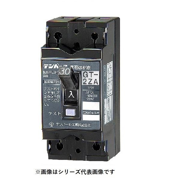テンパール工業 GT2ZA3030 漏電遮断器 地絡保護専用 表面形 30AF 2P0E