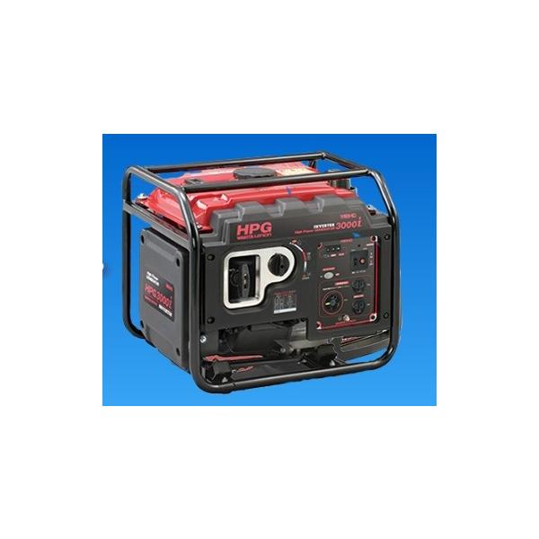 ワキタ ガソリン発電機 HPG3000i インバータ発電機3000W