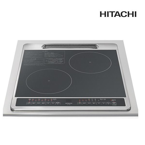他サイト： [期間限定特価] 日立　HT-40C　IHクッキングヒーター 40Cシリーズ 2口IH 鉄・ステンレス対応 幅45cm ブラック ∀■の商品画像