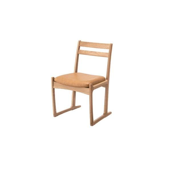 ���J JPC-125OAK �`�F�A W51×D52×H78×SH43 [��]