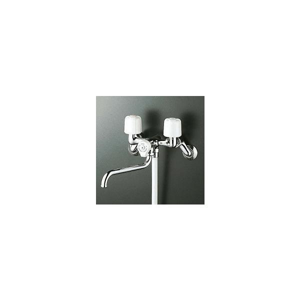 KVK 一時止水付2ハンドルシャワー(寒冷地用) KF100N2W (水栓金具 KVK 一時止水付2ハンドルシャワー(寒冷地用) KF100N2W (水栓金具