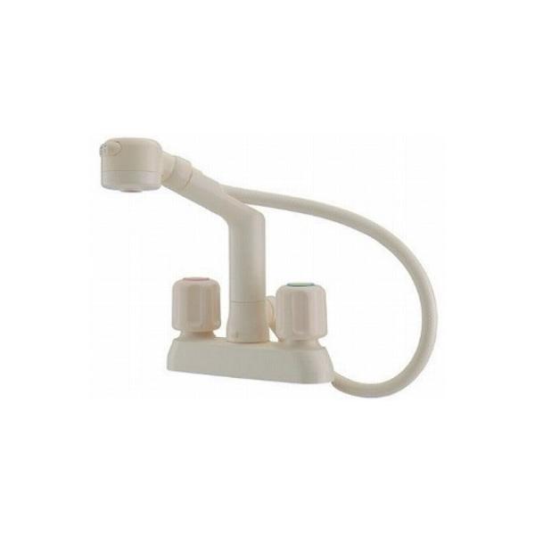 カクダイ 2ハンドル混合栓(シャワーつき) 151-215 (水栓金具) 価格比較