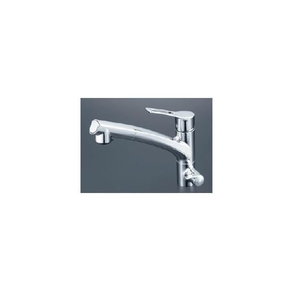 KVK ビルトイン浄水器用シングルシャワー付混合栓 KM5061NSCCK KVK ビルトイン浄水器用シングルシャワー付混合栓 KM5061NSCCK