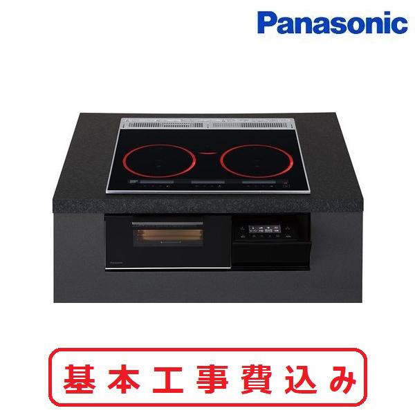 パナソニック Panasonic IHクッキングヒーター Aシリーズ ビルトイン ブラック KZ-A1V6K 幅60cm Panasonic（パナソニック） 『在庫あり・基本工事費込』 KZ-A1V6K IH
