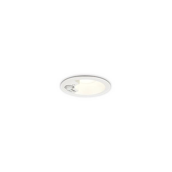 オーデリック OD261838R エクステリア ダウンライト LED 人感センサーモード切替型 埋込穴φ114  電球色 軒下取付専用 防雨型 オフホワイト [£]