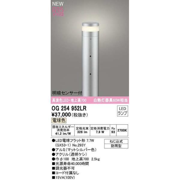 I[fbN@OG254952LR(vʍ)@GNXeA K[fCg n㍂700 LEDv dF ÃZT[t hJ^ }bgVo[