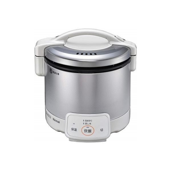 【中古】Rinnai リンナイ ガス炊飯器 RR-030VQ 3合タイプ こがまる ガス炊飯器 リンナイ RR-030VQ(W) 3合炊き 電子ジャー