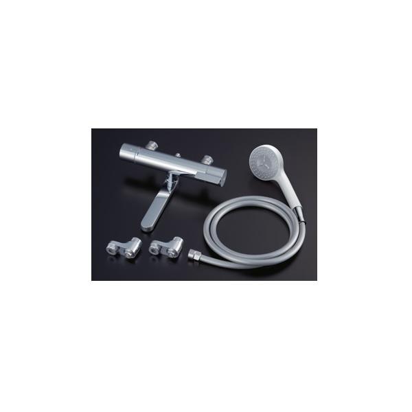 TOTO 浴室用水栓サーモスタット式シャワー水栓GGシリーズ　壁付タイプ TOTO TOTO TBV03422Z1 水栓金具 GGシリーズ 壁付サーモスタット混合水