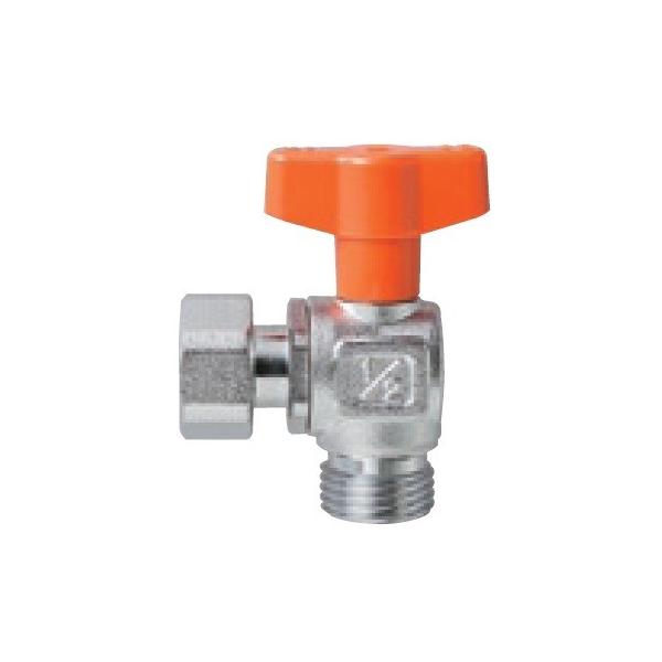 SANEI（水栓金具） 三栄水栓 ナット付アングルボールバルブ