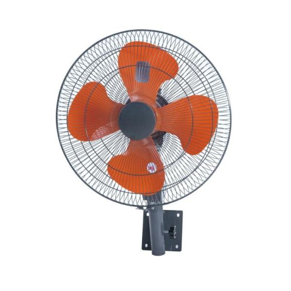 YUASA YK-456T 業務用 壁取り付け 壁掛け 扇風機 動作品 ユアサプライムス YK-456H 壁掛工場扇 壁掛け 羽根径45cm 工場用扇風機