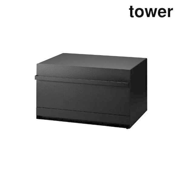 山崎実業 1858 ブレッドケース タワー 引き出し型 2段 ブラック※画像はイメージです。代表写真の場合があります。カテゴリ：インテリア ブレッドケース TOWERメーカー：山崎実業 Yamazaki型番：1858【！！！　必ずご覧くださ...