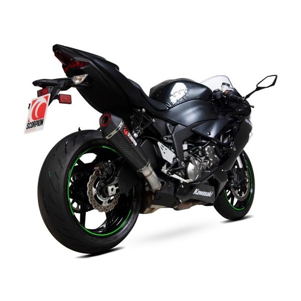 KAWASAKI カワサキ ZX-6R 19- スリップオン SERKET 【SCORPION KAWASAKI カワサキ ZX-6R 19- スリップオン SERKET 【SCORPION