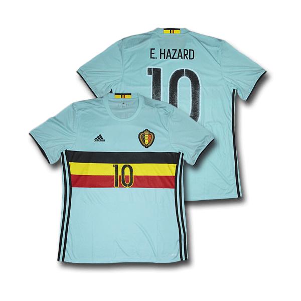 【最終値下げ】E. HAZARD 10 ベルギー代表 シャツ　エデン　アザール ベルギー代表 2022 ホーム 半袖レプリカユニフォーム 10.エデン