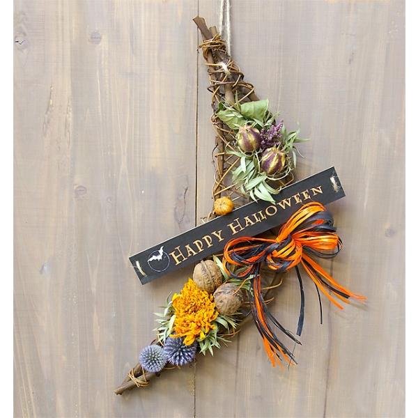 ハロウィン リース 玄関 ハロウィンリース 壁飾り ドライフラワー 三日月型の ハロウィンリース Buyee Buyee Japanese Proxy Service Buy From Japan Bot Online
