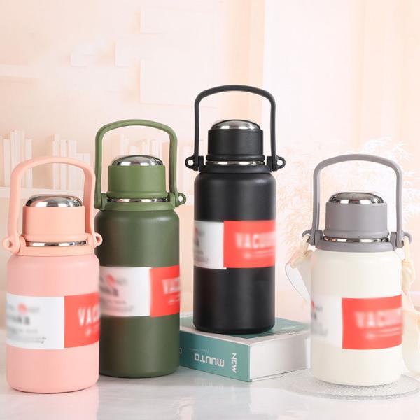 ステンレスボトル 1.2L ピンク