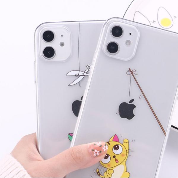 iPhoneケース 面白い 恐竜 鮫 猫 12 / 12pro 12mini 12promax アイホン  