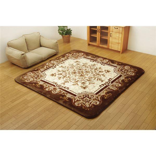 大人気ラグマット こたつ敷き布団 国産固綿40mm使用 ふっくら極厚敷布団 ブラウン 195 195cm Ds セレクトショップ コアブレイン 通販 Yahoo ショッピング