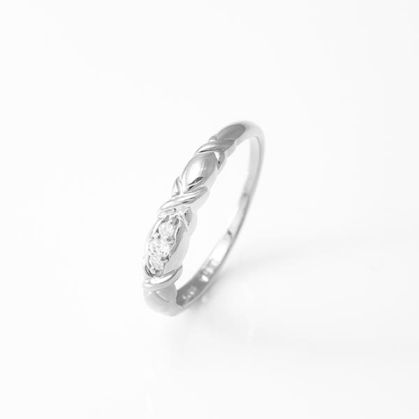 シンプルピンキー天然ダイヤモンドリング指輪プラチナピンキーリング :12073014:ジュエリー工房コロコロ - 通販 - Yahoo!ショッピング