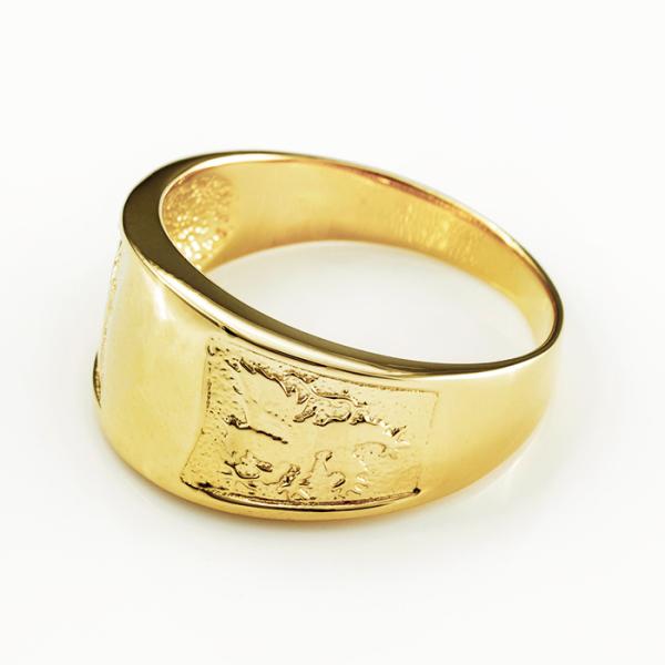 メンズゴールドリングk18金指輪印台メンズリングライオンの紋章入り男性リング Buyee Buyee 日本の通販商品 オークションの代理入札 代理購入