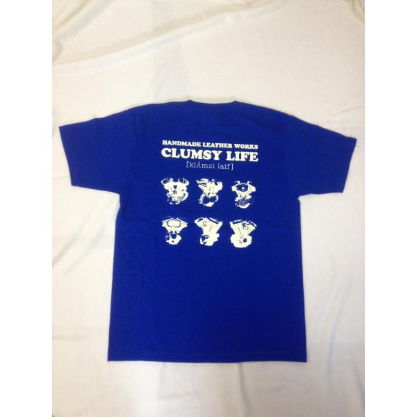クラムジーライフＴシャツ　青