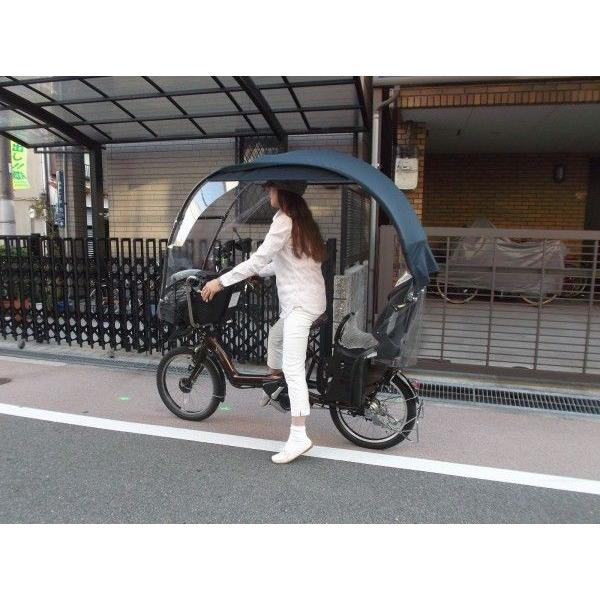 自転車 チャイルドシート カバー 子供椅子 マタニティ ベビー 用品３人乗り 子供のせ 屋根 濃紺色生地 ギュットバビーｖｒ Buyee Buyee Japanese Proxy Service Buy From Japan Bot Online