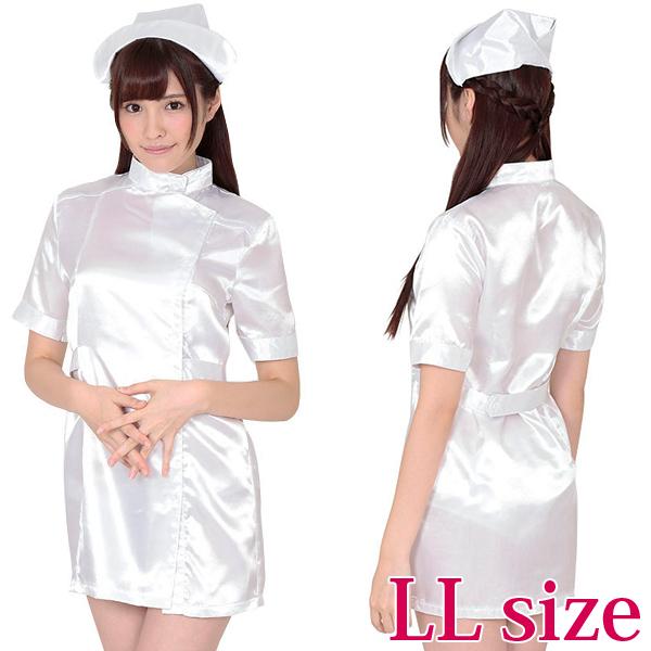 お願い ナース おねがいなーす Ll コスプレ 可愛い ナース 白衣 制服 看護師 看護婦 セクシー 大きいサイズ 男女兼用 女装 男の娘 コスチューム 衣装 B コスプレ通信 通販 Yahoo ショッピング