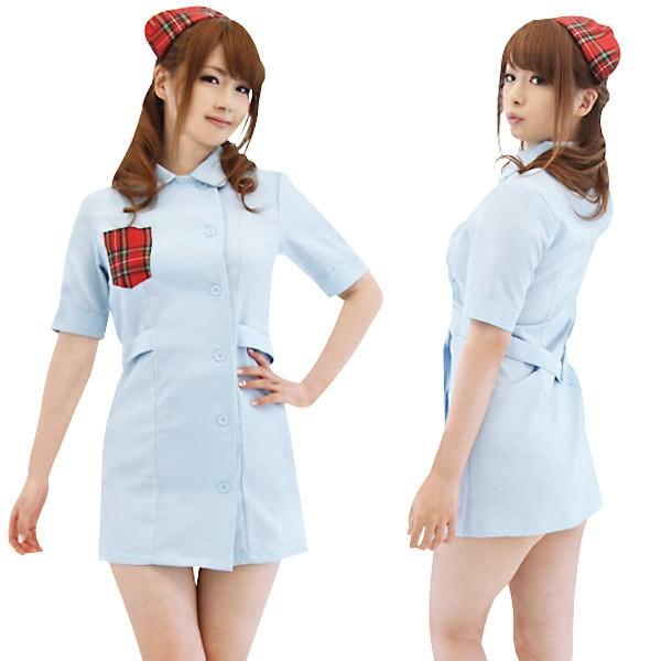 ほけんがかりナース コスプレ 可愛い ナース 白衣 制服 看護師 看護婦 医者 女医 ドクター セクシー アニメ ハロウィン イベント 余興 宴会 仮装 B コスプレ通信 通販 Yahoo ショッピング
