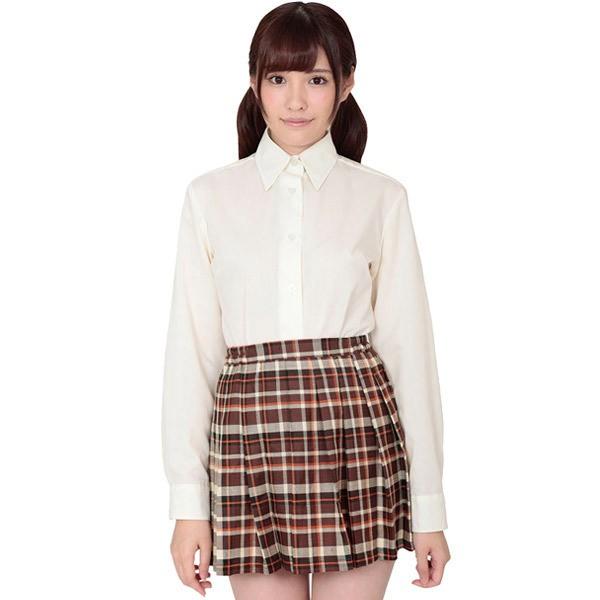 本気で盛れる長袖シャツ イエロー コスプレ小物 スクール 制服 アクセサリー アニメ アイドル ハロウィン 仮装 大人 コスチューム 衣装
