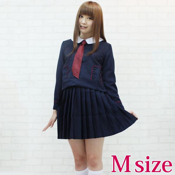 伝統の学院服 冬服 M コスプレ 可愛い 制服 スクール セーラー ブレザー 学生服 女子高生 アニメ アイドル ハロウィン イベント 余興 宴会 仮装 Cm0474 コスプレ通信 通販 Yahoo ショッピング