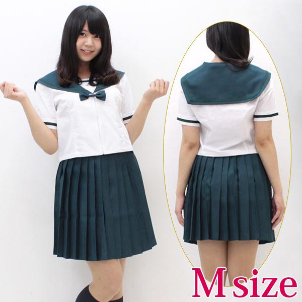国際高校のセーラー服 夏服 M コスプレ 可愛い 制服 スクール セーラー ブレザー 学生服 女子高生 アニメ アイドル ハロウィン イベント 余興 宴会 仮装 Cm0870 コスプレ通信 通販 Yahoo ショッピング