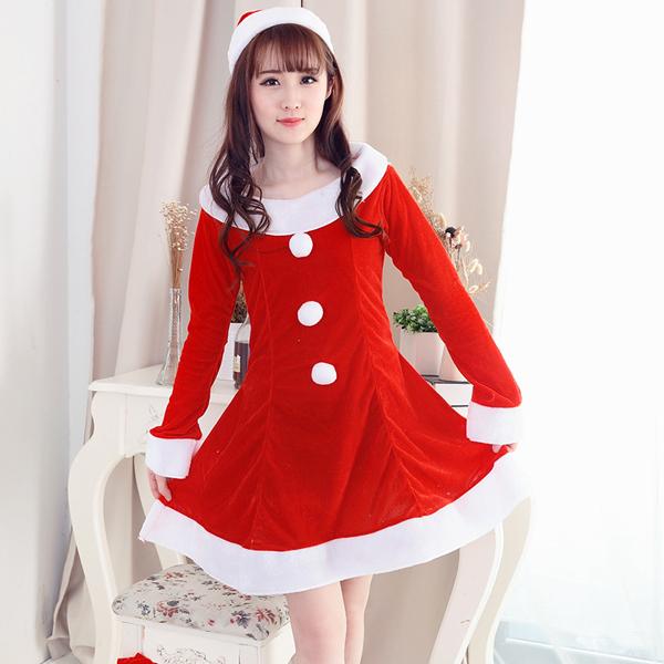 ゆったりネックが大人っぽいaラインサンタ コスプレ 可愛い クリスマス サンタ トナカイ パーティー イベント アニメ アイドル 大人 コスチューム セクシー Buyee Servicio De Proxy Japones Buyee Compra En Japon