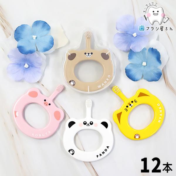 歯ブラシ 専用ケース1個 あり・なしが選べる Ci ベビー S やわらかめ 12本 ソフト baby 赤ちゃん 子供 セット 5ヶ月〜 乳歯 仕上げ磨き 歯磨き習慣 歯科専売
