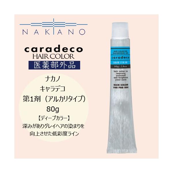 ナカノ 業務用 カラー剤 キャラデコ アルカリタイプ 80g