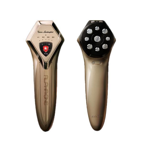 【未使用・新品】ランボルギーニ 美顔器 ALPHA・ONE リズム RHYTHM ALPHA・ONE リズム アルファ・ワン ゴールド 美顔器