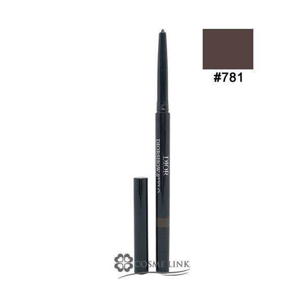 ペンシルアイライナー#781：マット ブラウン0.3g24時間発色つづく、アイライナー。 24時間続く高発色と高密着。とろけるようなテクスチャーで、繊細なラインも思い通りに描けて滲みにくい。トレンドメイクも目力アップも自由自在に叶える。とき...