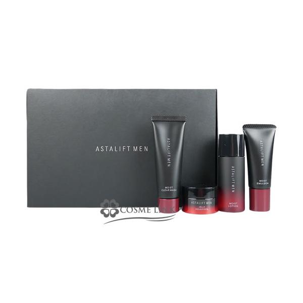 メンズ スキンケアコフレセット・ギフトセット14g+30ml+20ml+25g約2週間お試しいただけるスターターキット。 本格スキンケアを手軽に体験。新感覚ジェリー状先行美容液も試せるスターターキットです。年齢に応じた健康的な肌に導く男性用...