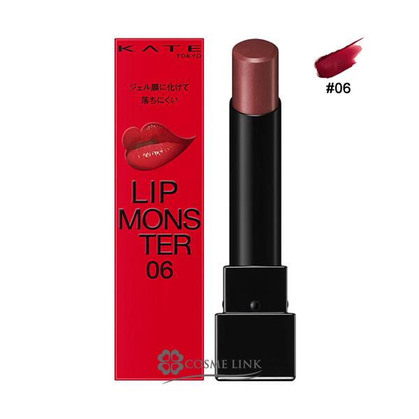 口紅#06 2:00AM：不気味な夜に遊びつくしたディープレッド3.0gつけたての色がそのまま続く、落ちにくい口紅。 落ちにくさも 美発色も よくばりたい。つけたての色がそのまま持続。落ちにくい口紅。リップモンスターならマスクをしていても色...