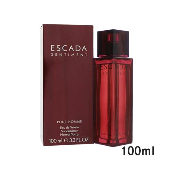 まもなく出品終了エスカーダ　センティメントプールオム　オードトワレ香水100ml ESCADA（エスカーダ） センティメント プールオム オードトワレ EDT SP