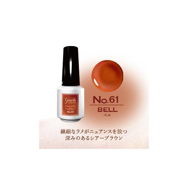 ジーニッシュ マニキュア No.58 ダーリン No.59 ドレスコード No.60 