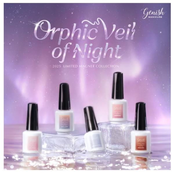 Genish ネイルカラー マグネット 限定色 4色 Genish Manicure マグネットネイル ジーニッシュ マグネットスティック