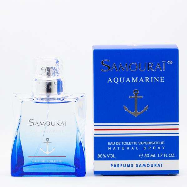 他サイト： 【並行輸入品】【アウトレット】サムライ　サムライアクアマリン　オードトワレ　50ｍL　香水【化粧箱痛み有り】の商品画像