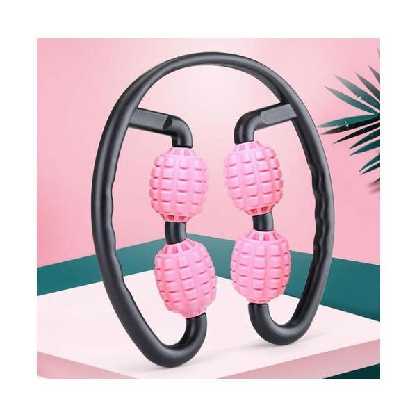 足の両側からローラーで挟んでマッサージ。持ちやすいグリップで力を入れずにマッサージできます。使用方法足の両側にローラーを挟んでご使用ください。材質PP使用上の注意・持病をお持ちの方は医師にご相談ください。