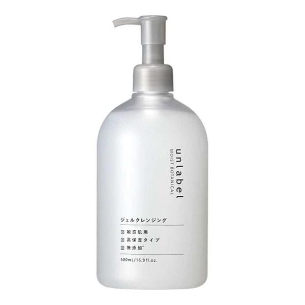 アンレーベル モイストボタニカルジェルクレンジング 500ml : コスメ