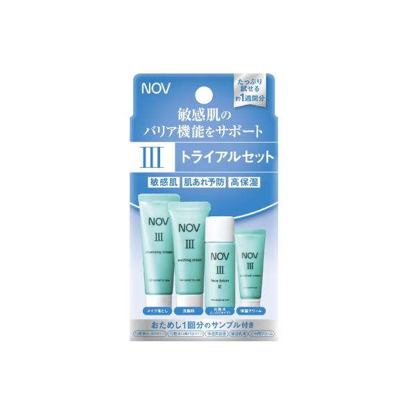 NOV（ノブ） 常盤薬品 III トライアルセット【医薬部外品】 : コスメ