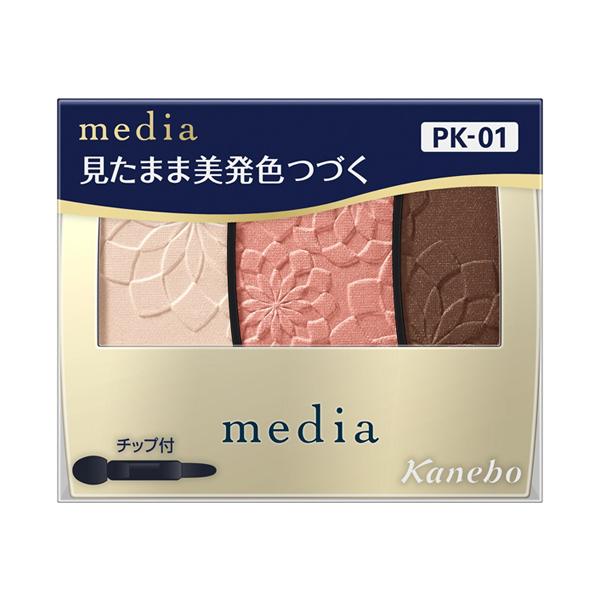 カネボウ メディア グラデカラーアイシャドウN PK-01