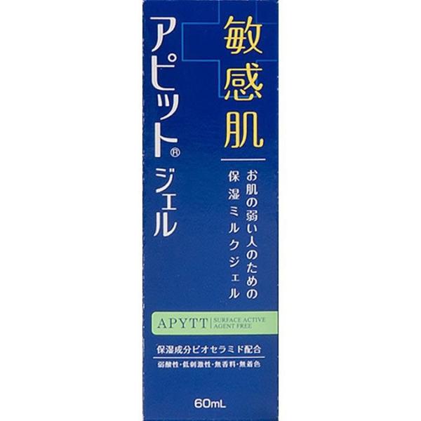 アピットジェルは細胞間脂質・保水性・皮脂膜を補う複数の保湿成分を配合した乾燥や肌荒れをうるおいケアする薬用保湿ミルクジェルです。（低刺激処方）ナノ化技術を応用し、界面活性剤を使用せずに製剤化を実現。なめらかでのびのよいジェルが、お肌にうるお...